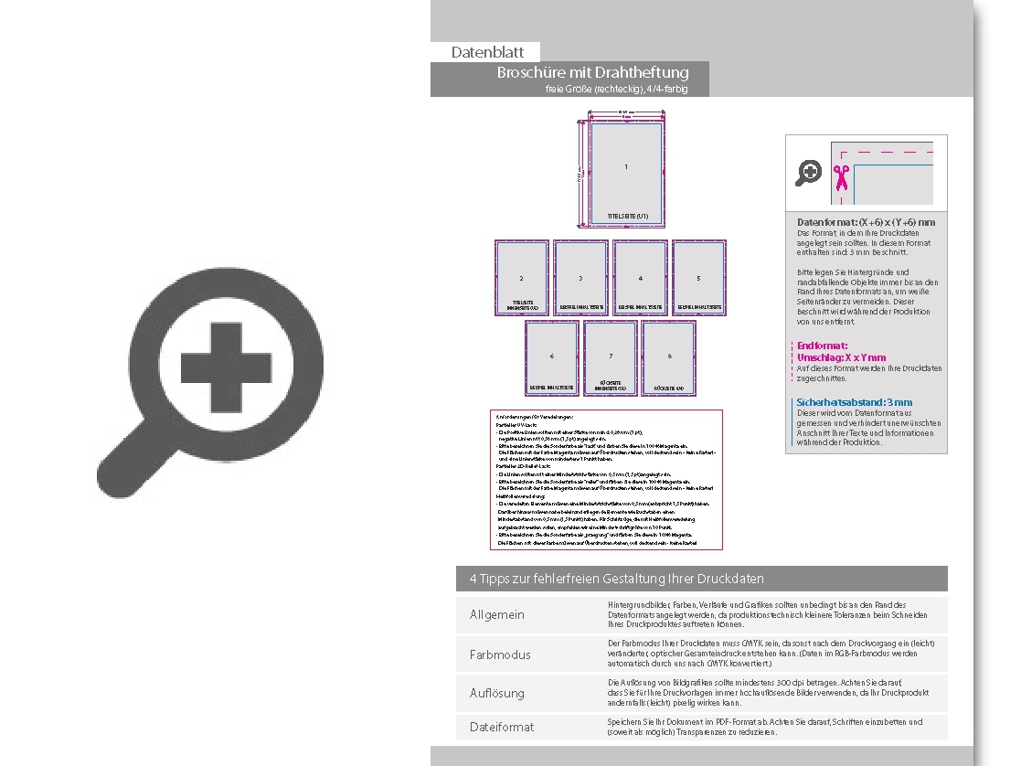 Product Bild hochwertige_brosch__re_mit_drahtheftung__60-seitig__freie_gr____e_(rechteckig)__4_4-farbig_bedruckt