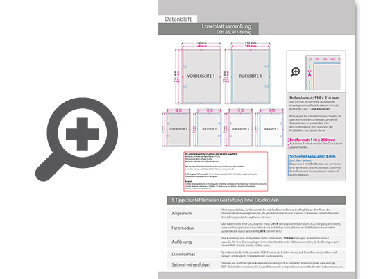Product Bild loseblattsammlung_din_a5__94_bl__tter_pro_sammlung__vorne_farbig_und_hinten_schwarz_(4_1)